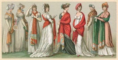 Costume francese XVIII-XIX secolo da French School