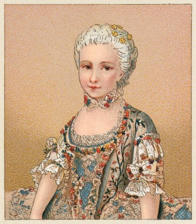 Costume francese XVIII secolo da French School