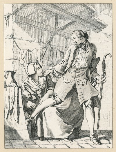 Costume francese XVIII secolo da French School