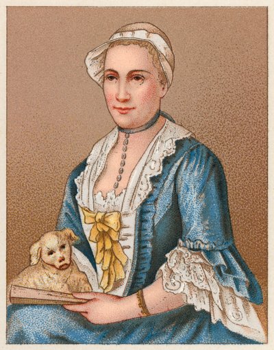 Costume francese del XVIII secolo da French School