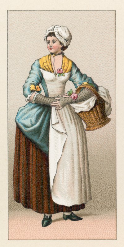 Costume francese del XVIII secolo da French School