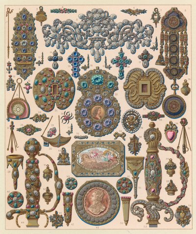 Costume francese del XVIII secolo da French School