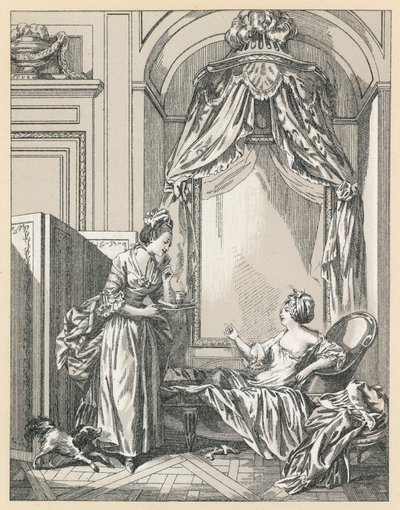Costume del XVIII secolo francese da French School