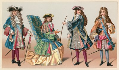 Costume Francese del XVII secolo da French School