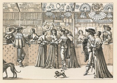 Costume del XVII secolo in Francia da French School