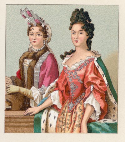Costume francese del XVII secolo da French School