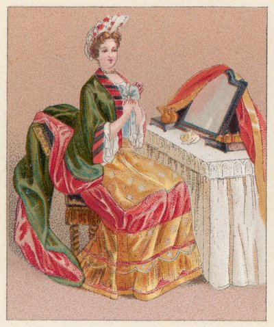 Costume della Francia del XVII secolo da French School