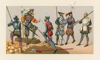 Costume francese del XVI secolo da French School
