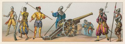 Costume francese del XVI secolo da French School
