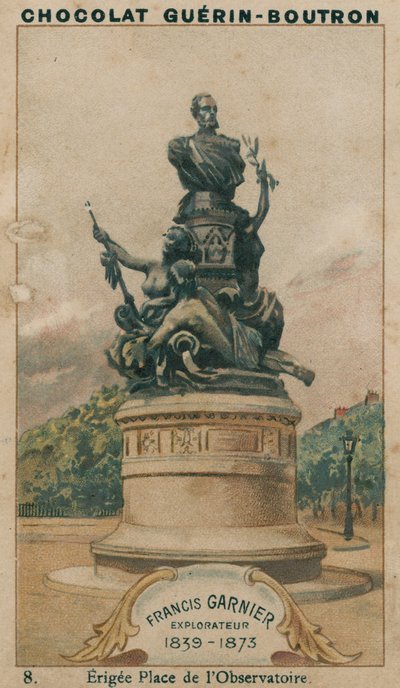 Francis Garnier, Esploratore, 1839-1873, eretta Place de l