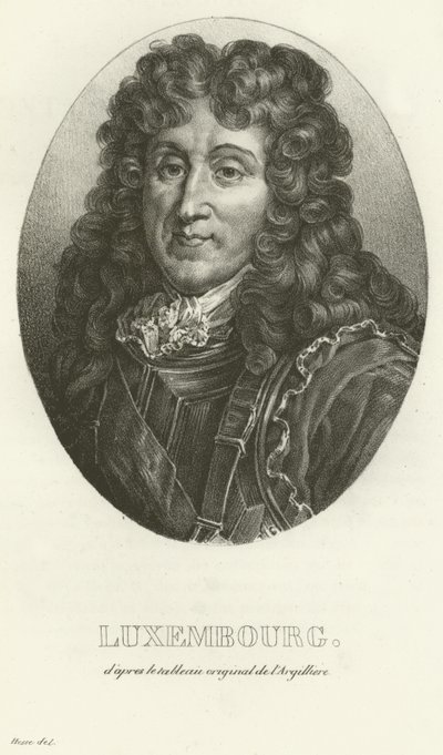 Francois-Henri de Montmorenci-Bouteville, Duca di Lussemburgo da French School