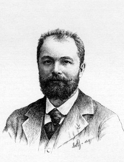 Francois de Curel (1854-1928), romanziere e drammaturgo francese. da French School