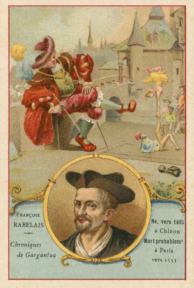 Francois Rabelais, scrittore francese da French School