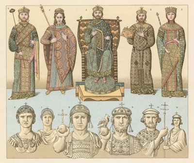 Costume bizantino franco da French School