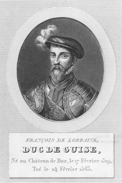 Francesco di Lorena, Duca di Guisa (incisione) da French School