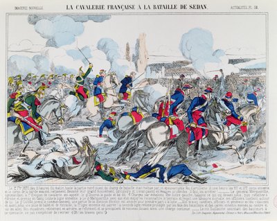 Truppe di cavalleria francesi nella battaglia di Sedan, 1 settembre 1870 da French School