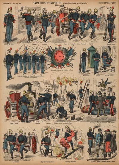 Vigili del fuoco francesi da French School