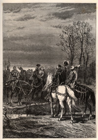 Guerre di religione francesi - ottobre 1569 Guerra di religione - I colloqui che precedono la battaglia di Moncontour (Enrico, Duca d