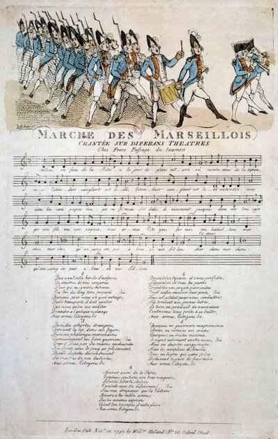 Rivoluzione Francese: spartito di 