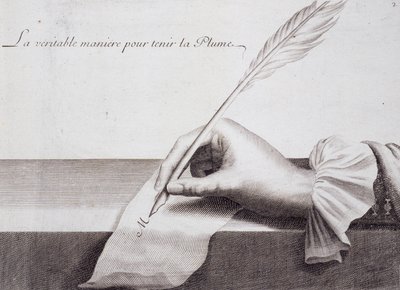 Calligrafia francese: 