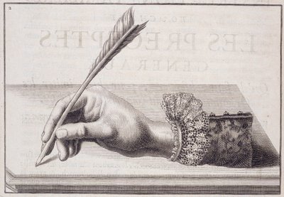 Calligrafia francese: “L