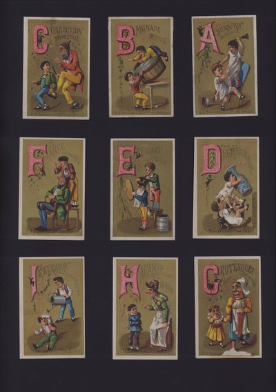 Alfabeto comico francese da French School