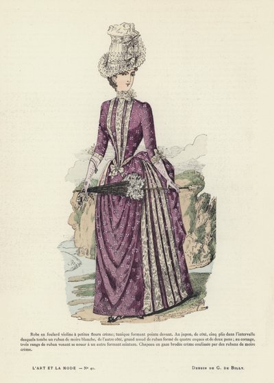 Tavola di moda francese da French School