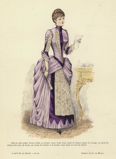 Tavola di moda francese da French School