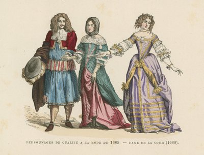 Mode francesi, XVII secolo da French School