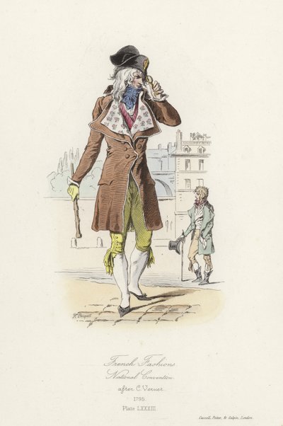 Mode francesi, epoca della Convenzione Nazionale da French School