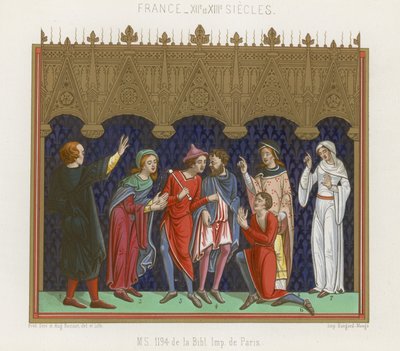 Figure francesi del XII e XIII secolo da French School