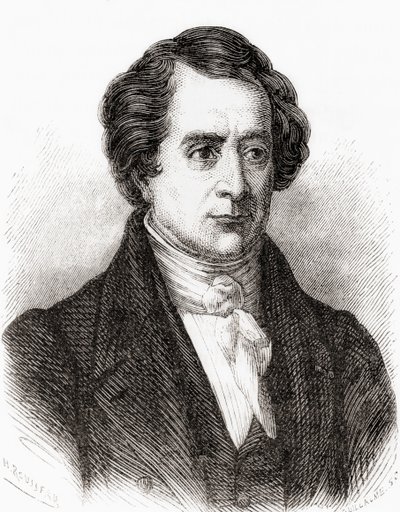 Matematico francese Dominique Francois Jean Arago, alias Francois Arago, da Les Merveilles de la Science, pub.1870 da French School