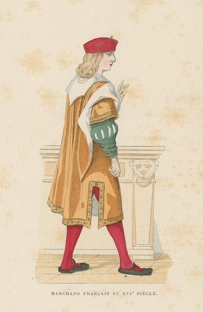 Mercante francese, XVI secolo da French School