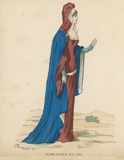 Nobile francese, 1386 da French School