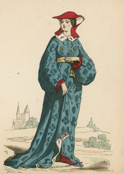 Nobile francese, 1395 da French School