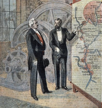 Il presidente francese Millerand e l