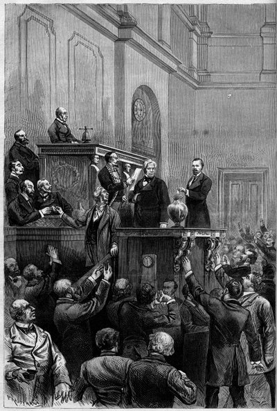 Elezione presidenziale francese, 30 gennaio 1879: a seguito delle dimissioni di Mac-Mahon, i parlamentari votarono per eleggere un nuovo presidente della Repubblica. L