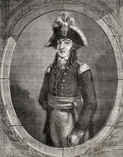 Rivoluzionario francese Francois Henriot (1761-1794) da French School