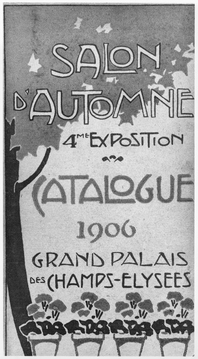 Copertina del catalogo per il 4º Salon d