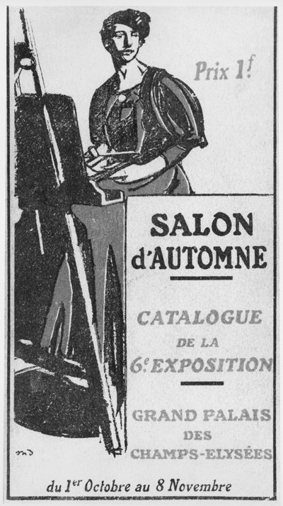 Copertina del catalogo per il 6º Salon d