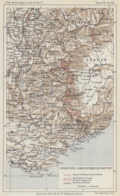 Frontiera linguistica del sud-est da French School