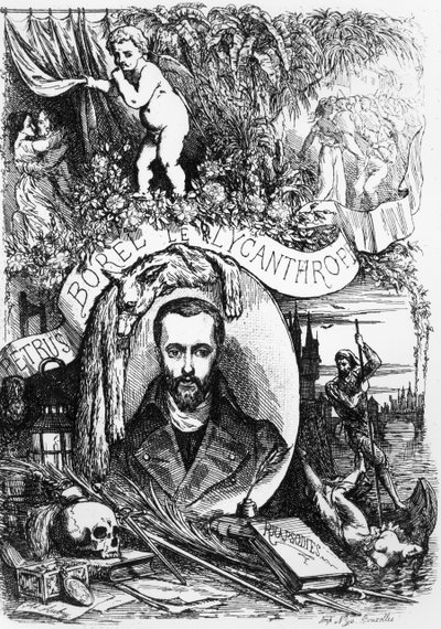 Frontespizio per Champavert di Petrus Borel, il Licantropo (1809-59) 1872 da French School
