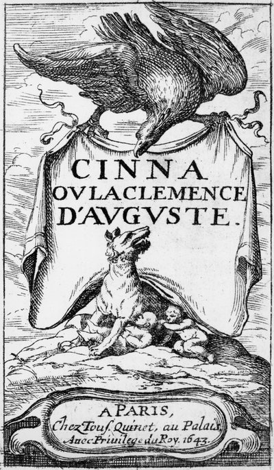 Frontespizio di Cinna ou la Clemence d