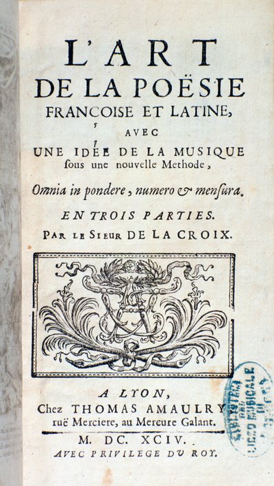Frontespizio de 