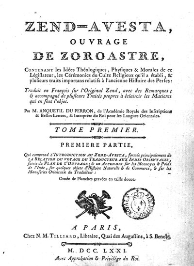 Frontespizio di un