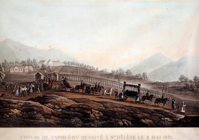 Convoglio funebre di Napoleone I (1769-1821) a Sant