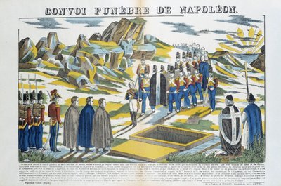 Convoglio funebre di Napoleone il Grande Bonaparte (1769-1821) sull
