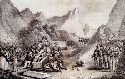 Funerale di Napoleone I: esumazione del corpo di Napoleone a Sant