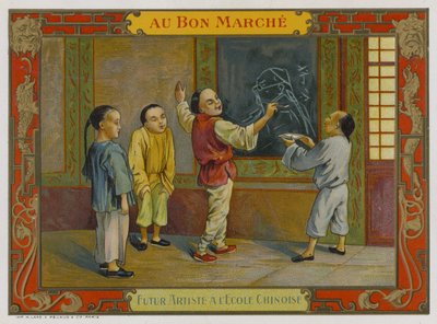 Futuro artista in una scuola cinese da French School