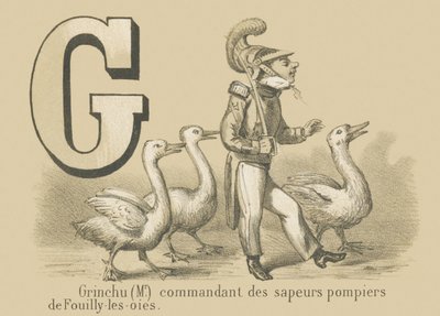 Grinchu (Sig.) comandante dei pompieri di Fouilly-les-Oies da French School